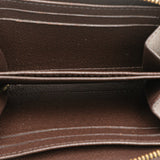 Brown Louis Vuitton Damier Ebene Zippy Coin Purse