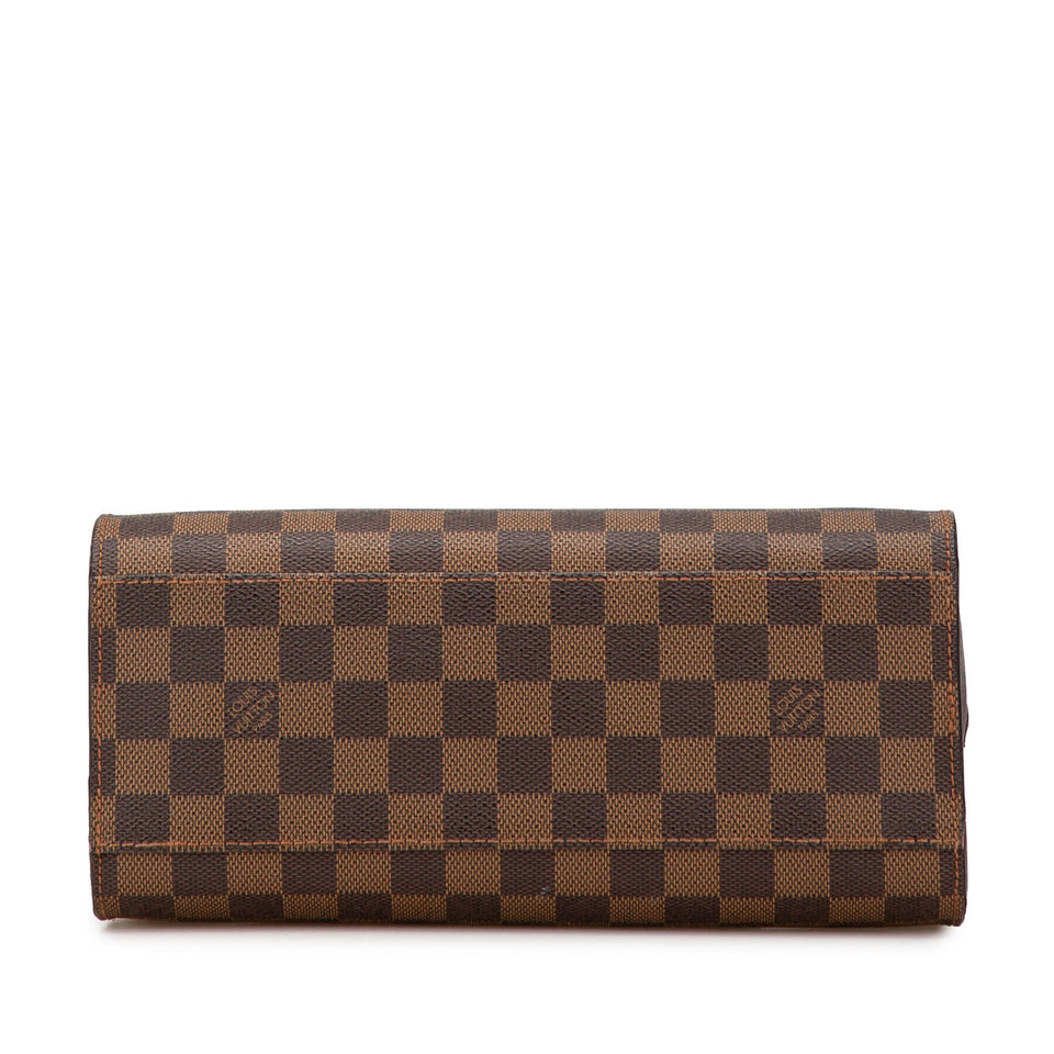 Brown Louis Vuitton Damier Ebene Triana Handbag