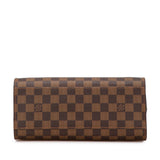 Brown Louis Vuitton Damier Ebene Triana Handbag
