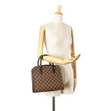Brown Louis Vuitton Damier Ebene Triana Handbag