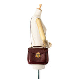 Purple Louis Vuitton Monogram Vernis Miranda Satchel