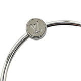Silver Louis Vuitton Silver Plated Charm Key Ring