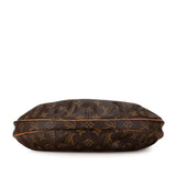Brown Louis Vuitton Monogram Croissant MM Hobo Bag