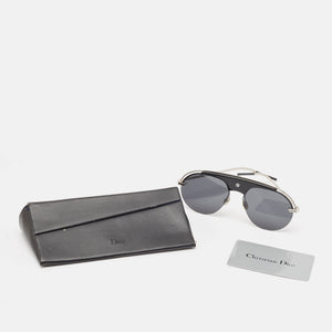 Dior Black/silver Diorevolution Aviator Sunglasses