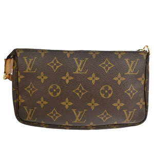 Louis Vuitton Pochette Accessoires  Canvas Clutch Bag