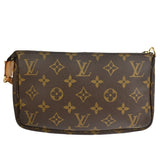 Louis Vuitton Pochette Accessoires  Canvas Clutch Bag