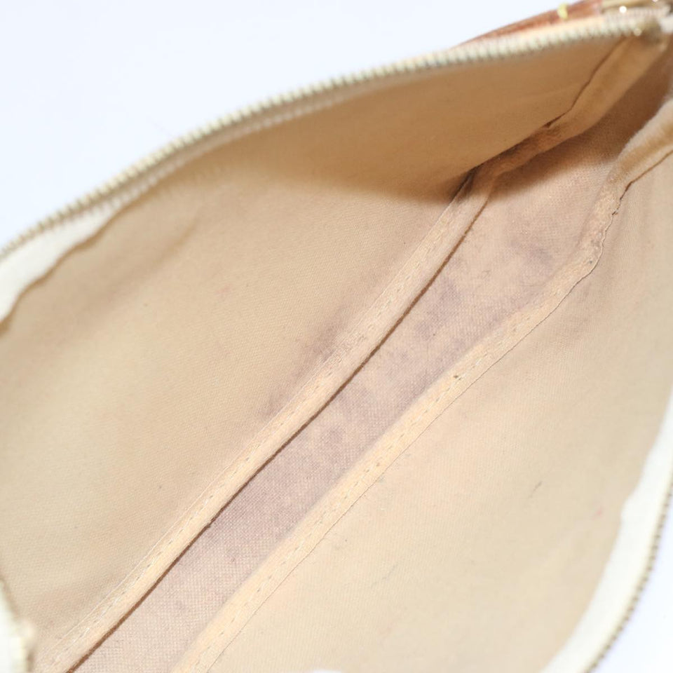 Louis Vuitton Pochette Accessoires  Leather Clutch Bag