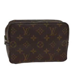 Louis Vuitton Poche Toilette 19  Canvas Clutch Bag