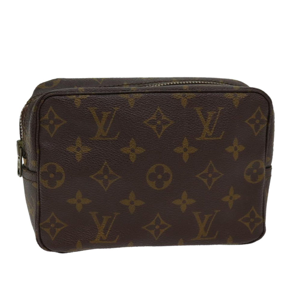 Louis Vuitton Poche Toilette 19  Canvas Clutch Bag
