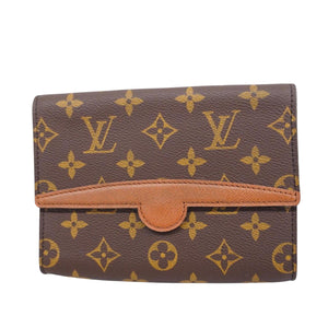 Louis Vuitton Arche  Canvas Clutch Bag