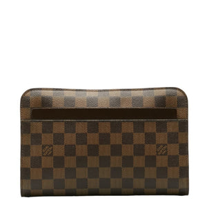 Louis Vuitton Saint-Louis  Canvas Clutch Bag