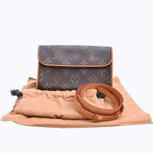 Louis Vuitton Florentine  Canvas Clutch Bag