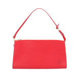 Louis Vuitton Pochette Accessoire  Leather Clutch Bag