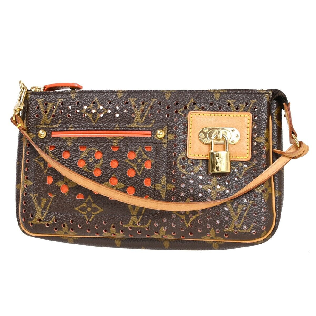 Louis Vuitton Pochette Accessoires  Canvas Clutch Bag