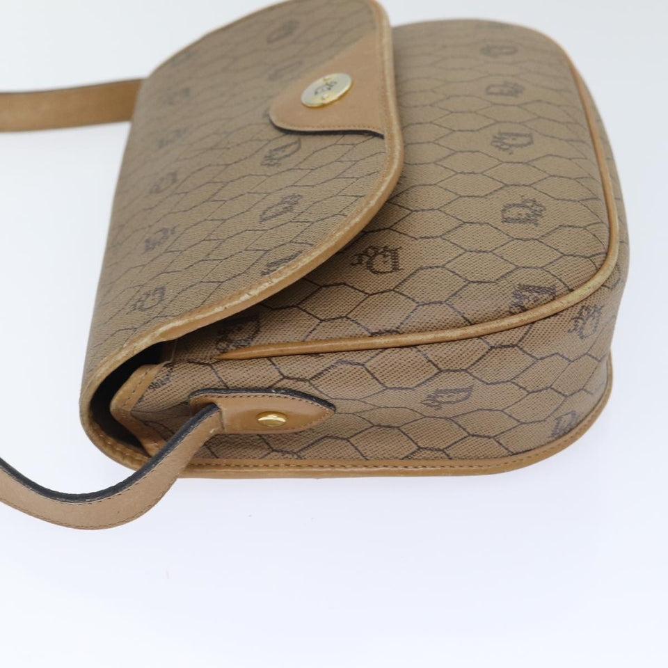 Dior Honeycomb  Canvas Shoulder Bag