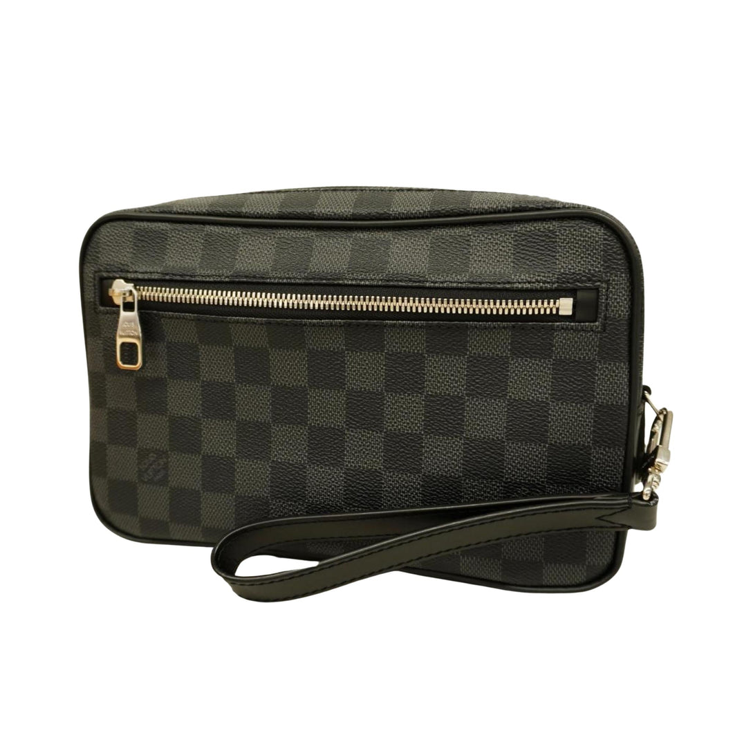 Louis Vuitton Kasaï  Canvas Clutch Bag