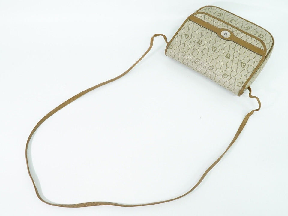 Dior Honeycomb  Canvas Shoulder Bag