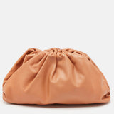 Bottega Veneta Brown Leather The Pouch Clutch