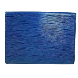 Louis Vuitton Jena  Leather Clutch Bag