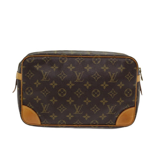Louis Vuitton Compiegne 28  Canvas Clutch Bag