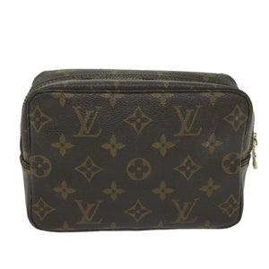 Louis Vuitton Poche Toilette  Canvas Clutch Bag