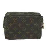 Louis Vuitton Poche Toilette  Canvas Clutch Bag