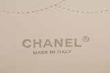 Chanel Jumbo Classic Double Flap Creme Quilted Calfskin Shoulder Bag