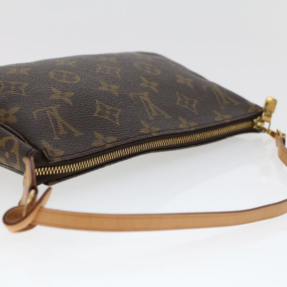Louis Vuitton Pochette Accessoire  Canvas Clutch Bag