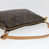 Louis Vuitton Pochette Accessoire  Canvas Clutch Bag