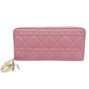 Dior Lady Dior  Leather Wallet