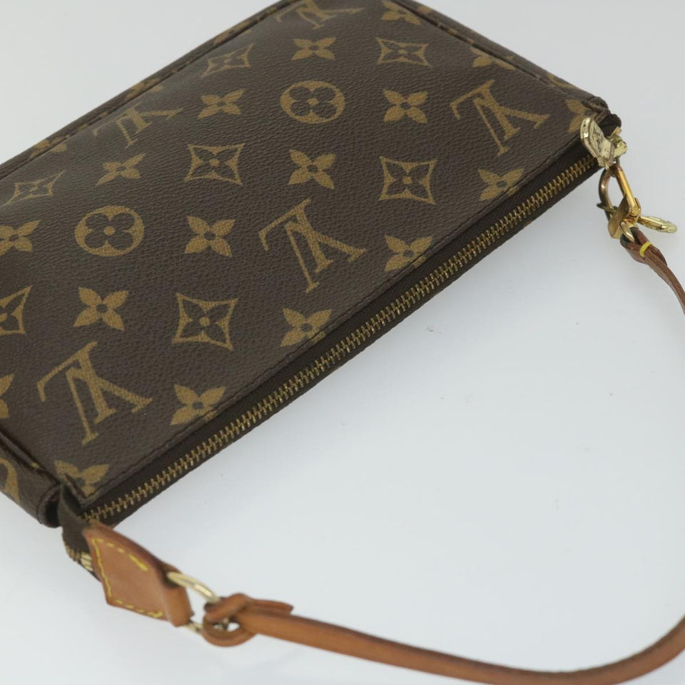 Louis Vuitton Pochette Accessoires  Canvas Clutch Bag