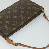 Louis Vuitton Pochette Accessoires  Canvas Clutch Bag
