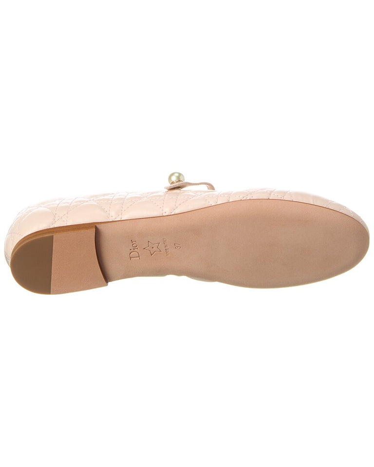 Dior Leather Ballerina Flat
