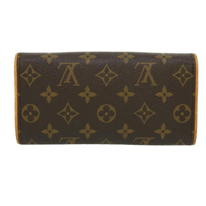 Louis Vuitton Pochette Twin  Canvas Clutch Bag