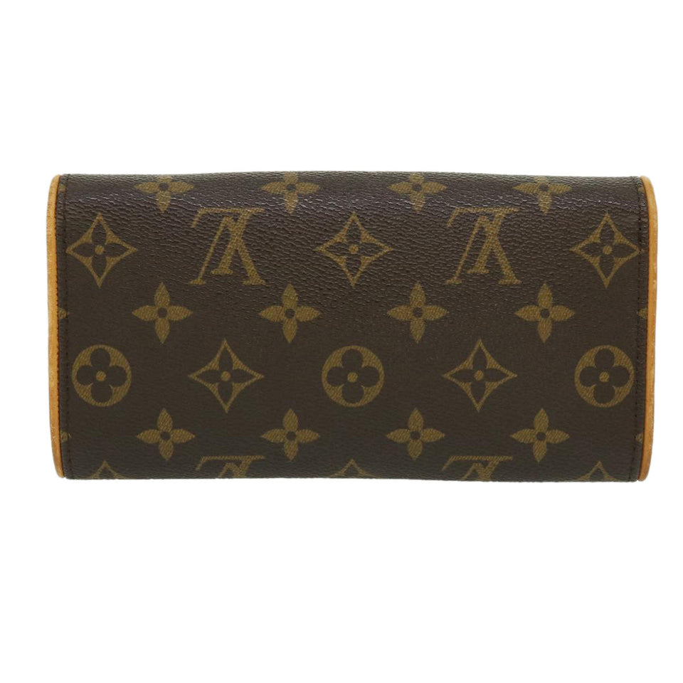 Louis Vuitton Pochette Twin  Canvas Clutch Bag