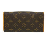 Louis Vuitton Pochette Twin  Canvas Clutch Bag