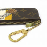 Louis Vuitton Pochette Clés  Canvas Clutch Bag