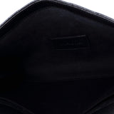 Classic Monogram Envelope Wristlet Clutch Matelasse Chevron Leather