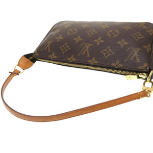 Louis Vuitton Pochette Accessoires  Canvas Clutch Bag