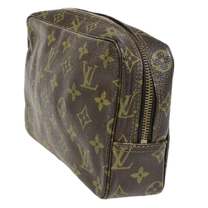 Louis Vuitton Trousse Toilette 28  Canvas Clutch Bag