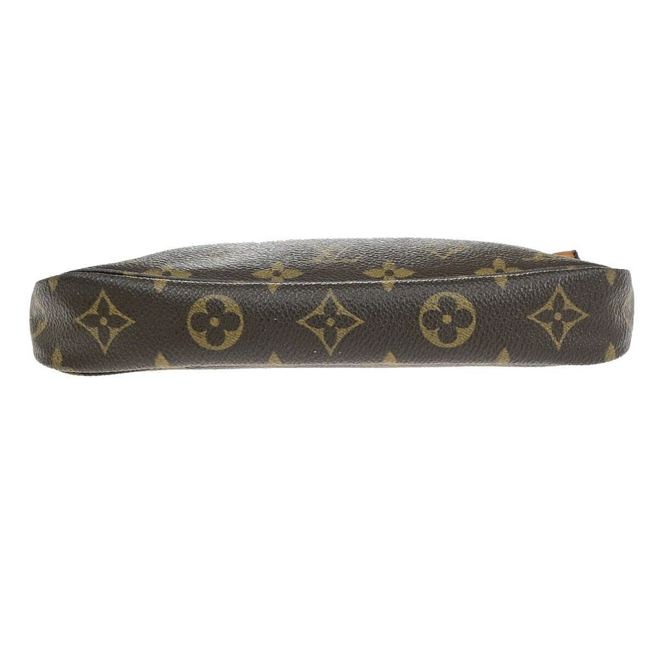 Louis Vuitton Pochette Accessoires  Canvas Clutch Bag