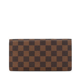 Louis Vuitton Damier Portefolio Sarah Long Wallet N61734 Brown PVC Leather  Louis Vuitton Long Wallet