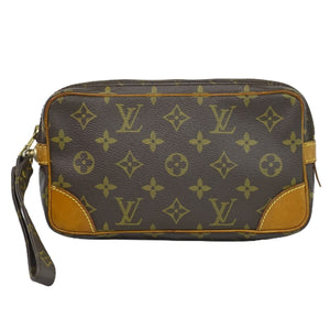 Louis Vuitton Marly Dragonne  Canvas Clutch Bag
