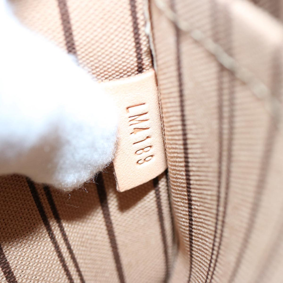 Louis Vuitton Neverfull  Canvas Clutch Bag