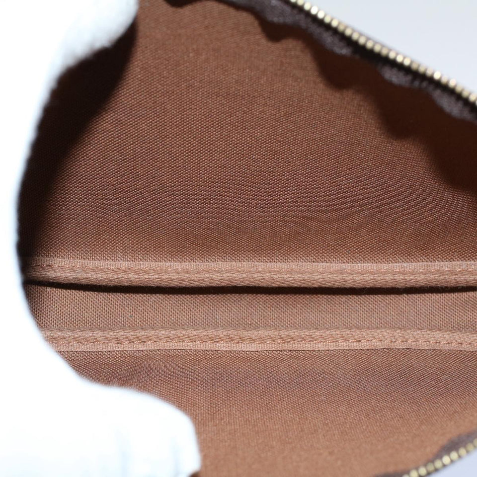 Louis Vuitton Pochette Accessoire  Canvas Clutch Bag