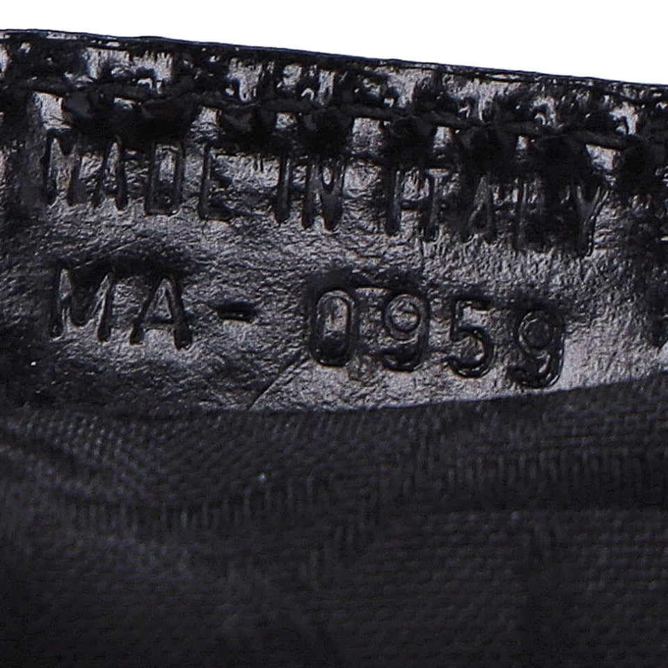 Dior Large Lady Dior Houndstooth Print Hand Bag in Canvas
