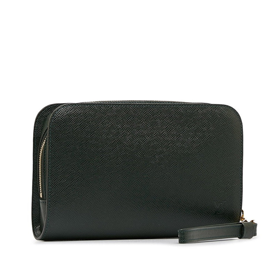 Louis Vuitton Baikal  Leather Clutch Bag