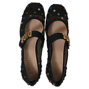 Dior Baby-D Mary Jane Pumps in Black Polyester
