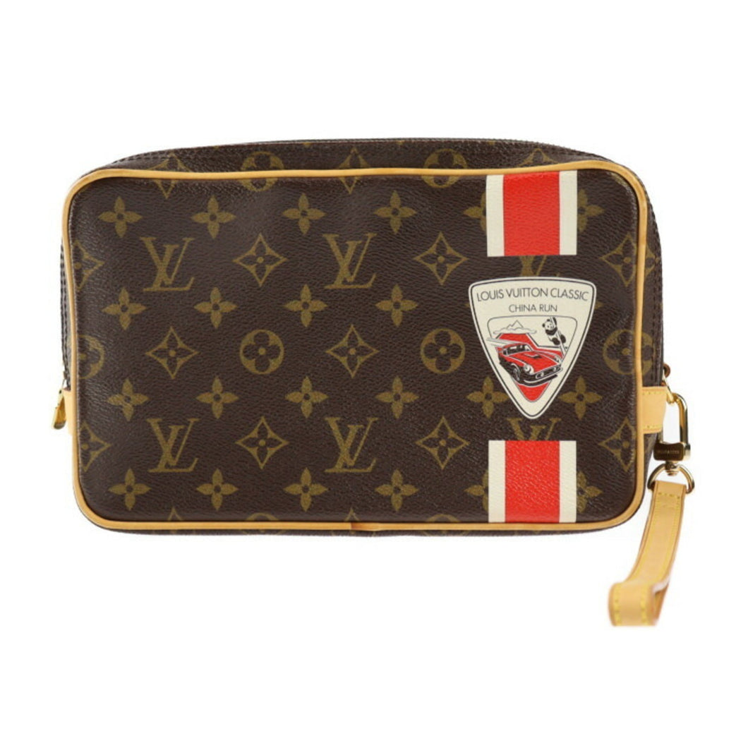 Louis Vuitton Pavel  Canvas Clutch Bag