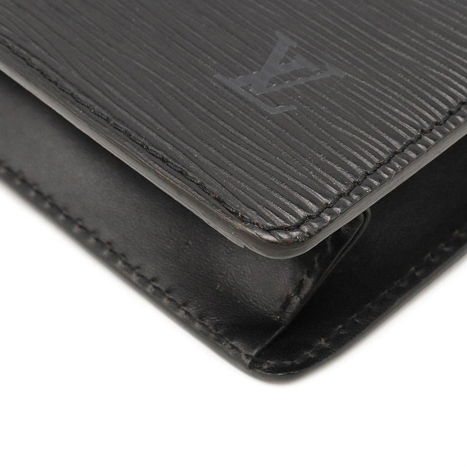 Louis Vuitton Pochette  Leather Clutch Bag